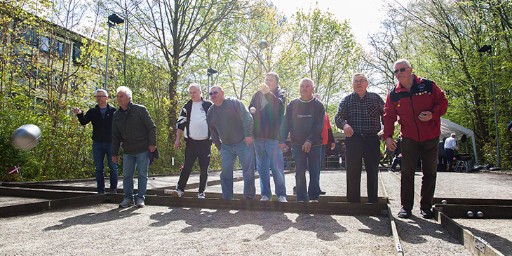 En idé, der starter med petanque med et par venner, kan over tid vokse til en petanqueklub som den i Ellemarken.