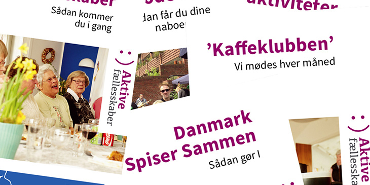 Billede af foldere om frivillig
